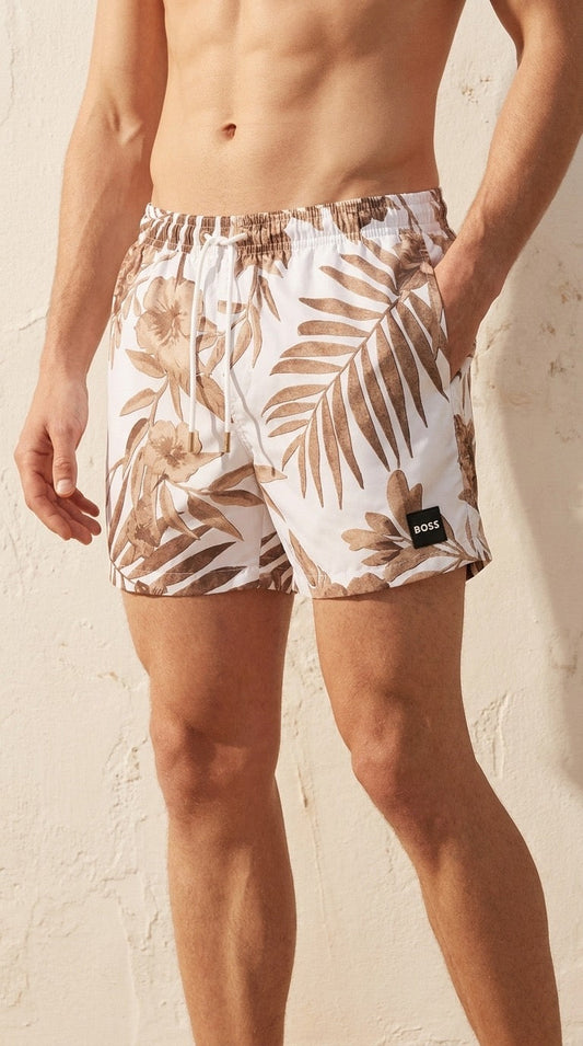BOSS Šareni Šorc za Kupanje