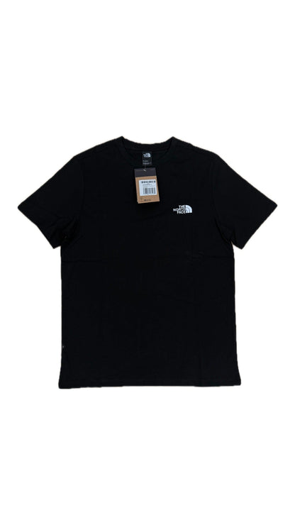 The North Face Crna Majica sa Camo Logom na Leđima