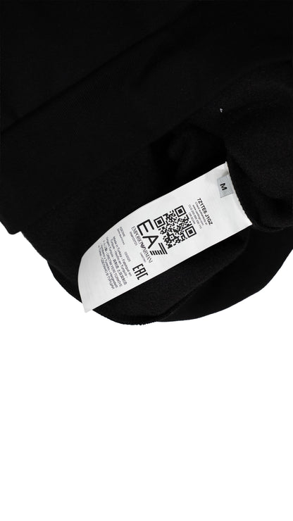 Emporio Armani EA7 Crni Duks sa Ski Printom