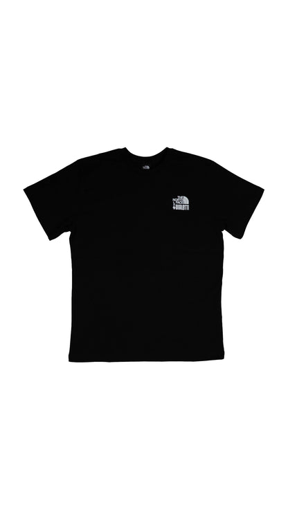The North Face 'Bialleti' Crna Majica sa Printom na Leđima