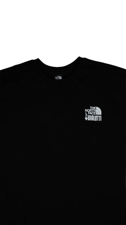 The North Face 'Bialleti' Crna Majica sa Printom na Leđima