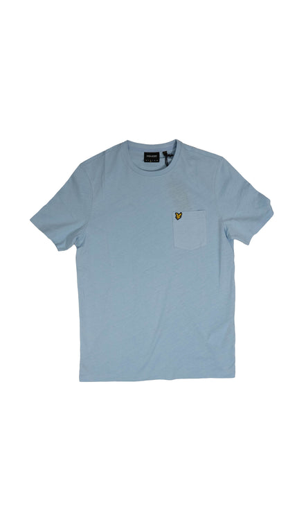 Lyle & Scott Baby Blue Majica sa Džepićem