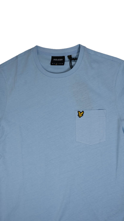 Lyle & Scott Baby Blue Majica sa Džepićem
