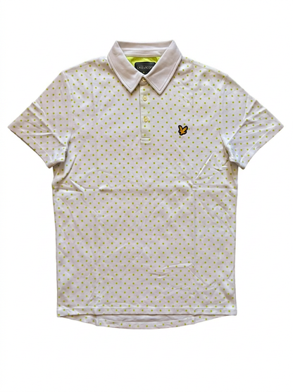 Lyle & Scott Bela Polo Majica sa Zelenim Detaljima