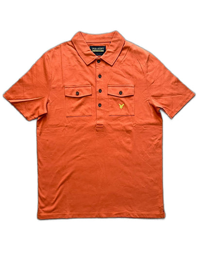 Lyle & Scott Narandžasta Polo Majica