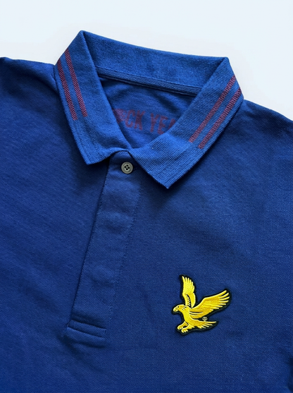 Lyle & Scott x F*ck Yeah Plava Polo Majica