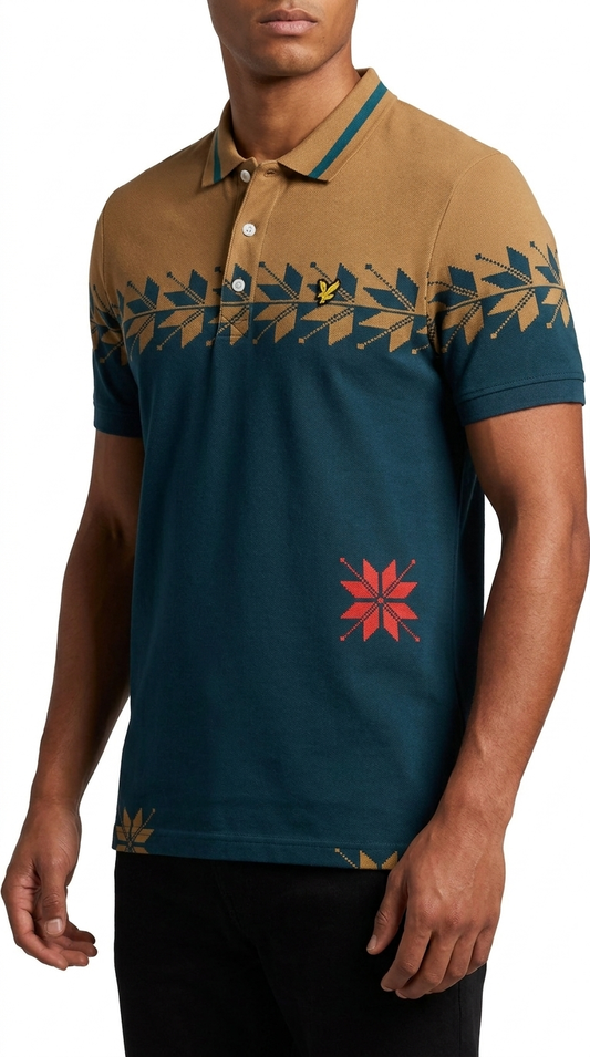 Lyle & Scott Braon Polo Majica sa Plavim Detaljima