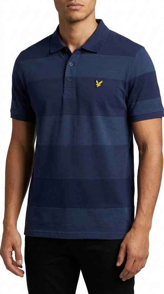 Lyle & Scott Teget Majica sa Plavim Prugama